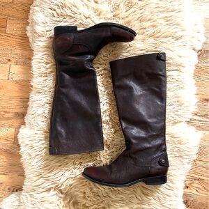 Frye Women's Melissa Button Back Zip Tall Boot - 8.5